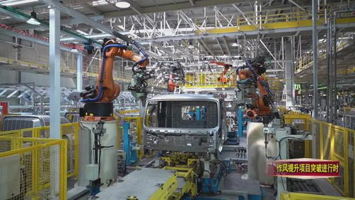 一分鐘內下線一臺車